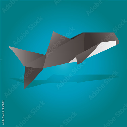 Origami Killer Whale
