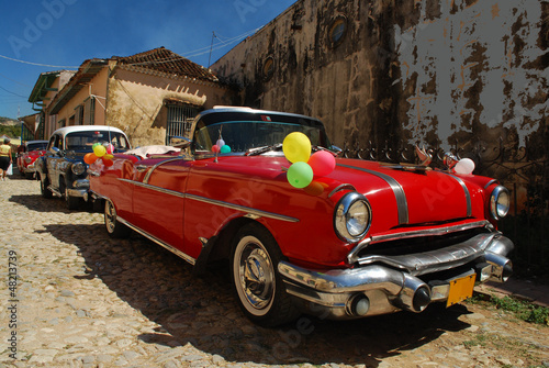Vieille automobile, Trinidad, Cuba