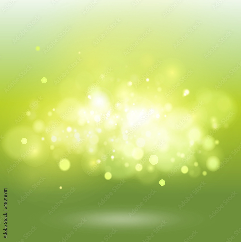 Green background with brightness. Vector design. Green background with brightness. Vector design.
