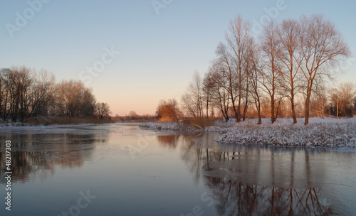 Winter of the river  © ekulik2011