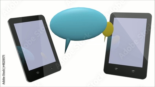 Wallpaper Mural talking on the phone Torontodigital.ca