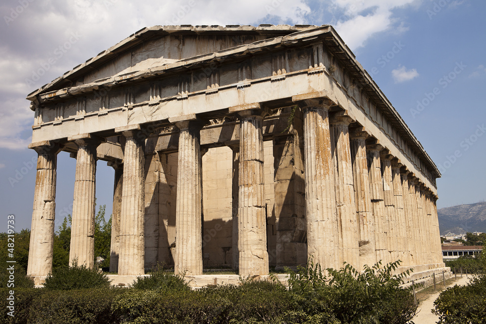 Temple of Hephaestus In Athens