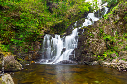 Torc waterfall in Killarney National Park  Ireland