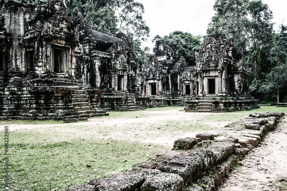 Temples in  Angkor, near Siem Reap, Cambodia