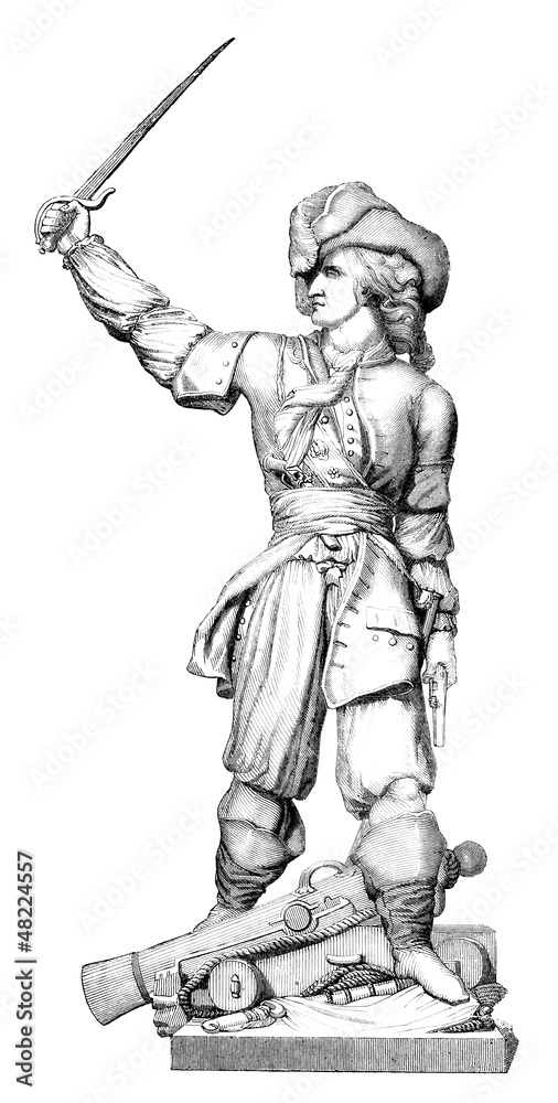 Obraz premium Sailor : Hero - 17th century