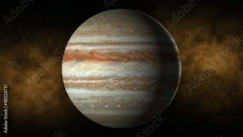 Planet jupiter space, stars