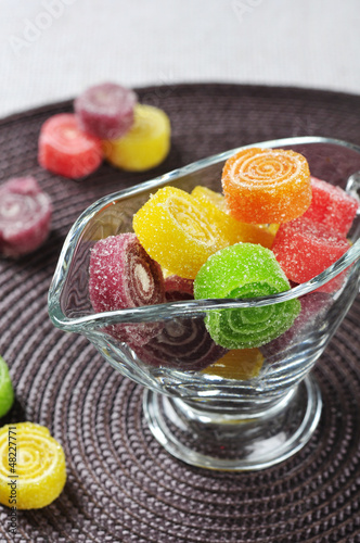 sweet jelly candies