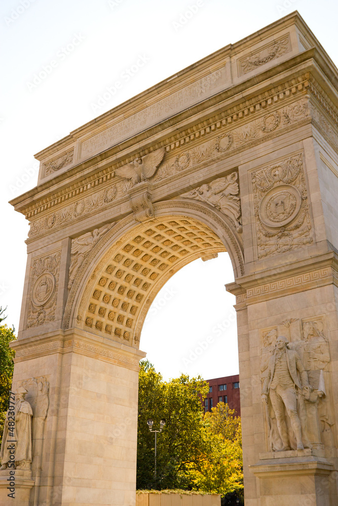 The arch in Washington Square, New York