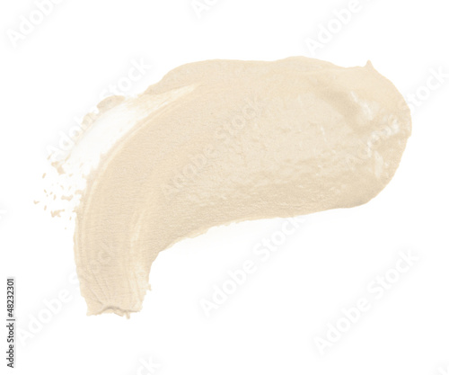 фотографія smear paint or cream