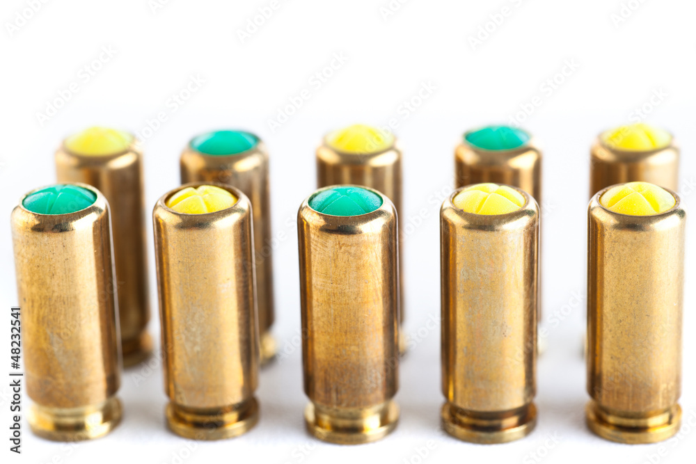Obraz premium Munition für Gaspistole