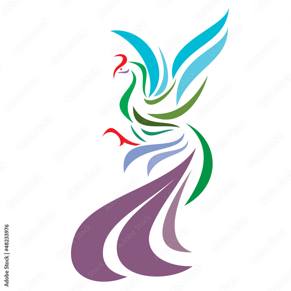 Naklejka premium Swans