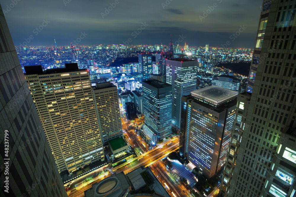 Obraz premium Tokyo by Night