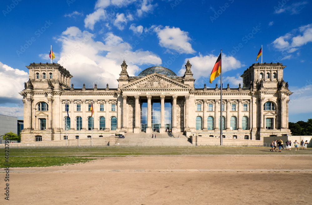 Reichstagsgebäude in Berlin