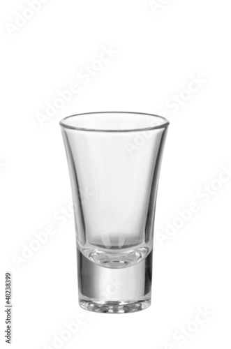 A glass of vodka