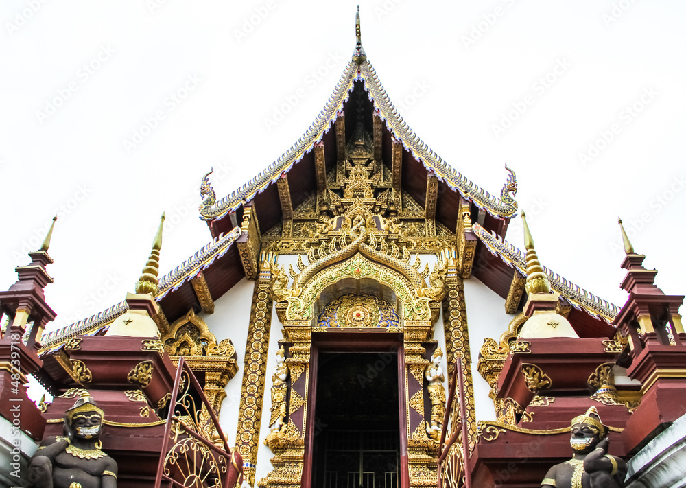 Fototapeta premium thai temple design