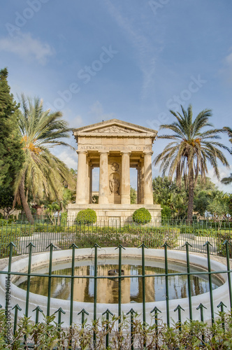 Alexander John Ball monument in Valletta, Malta