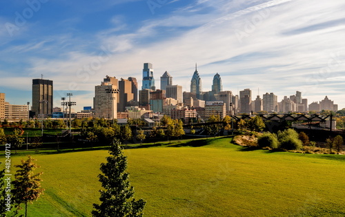 Fotografiet Philadelphias Skyline