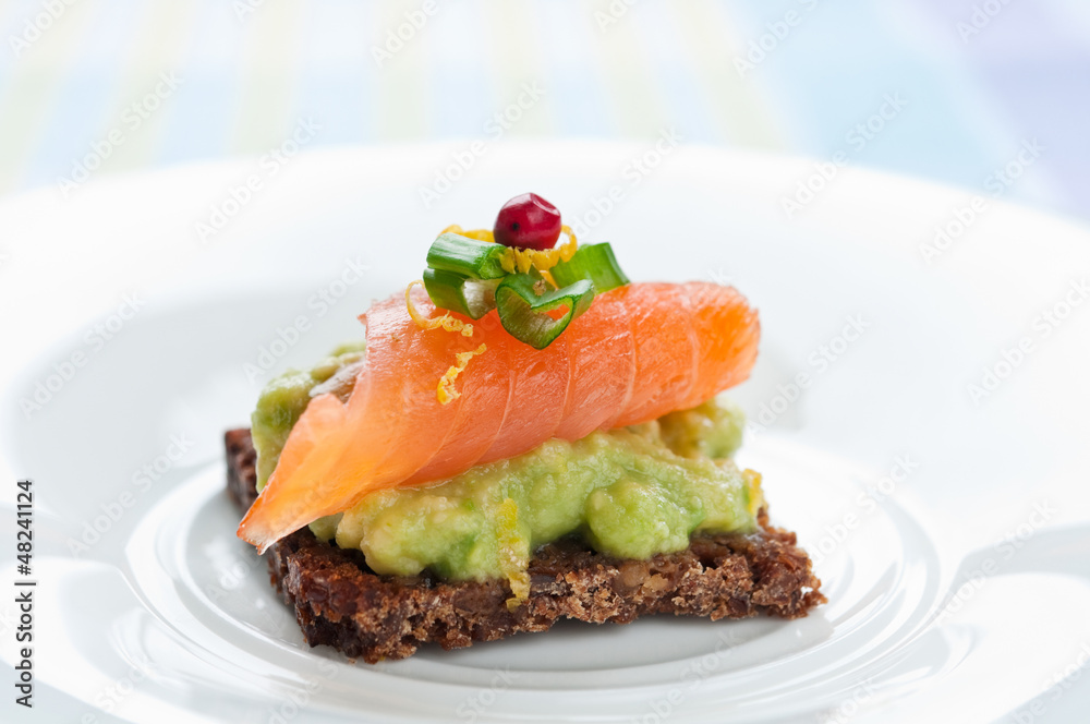 Salmon sandwich Salmon sandwich