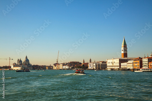 Venice as seen from the lagoon