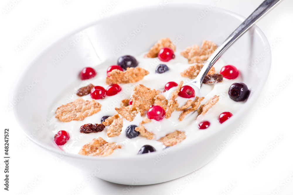 Bowl Of Yogurt Bowl Of Yogurt