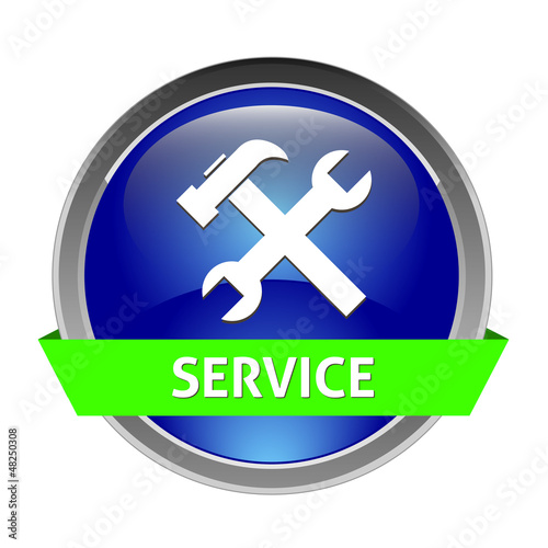 Bouton service.