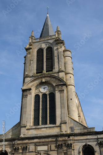 France, the church of Montfort l Amaury photo