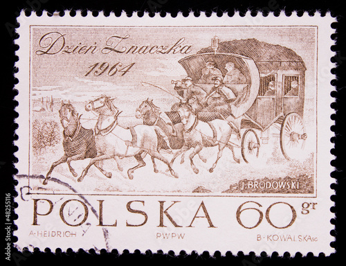 Postage stamp photo