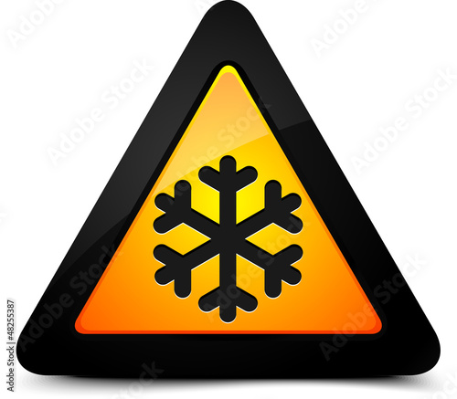 Cold Warning Sign