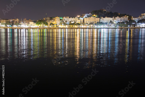 Night seaside resort in Cartagena, Spain © james633