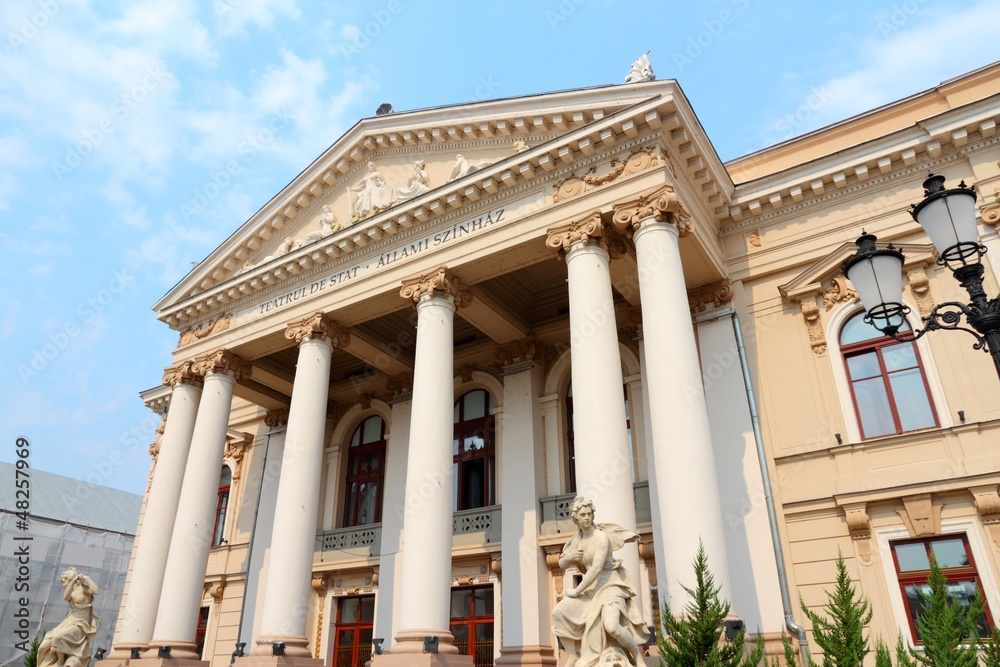 Oradea, Romania - National Theatre Oradea, Romania - National Theatre