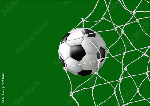 Ball in the net - goal