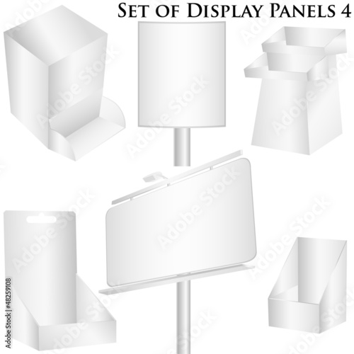Display panel set white