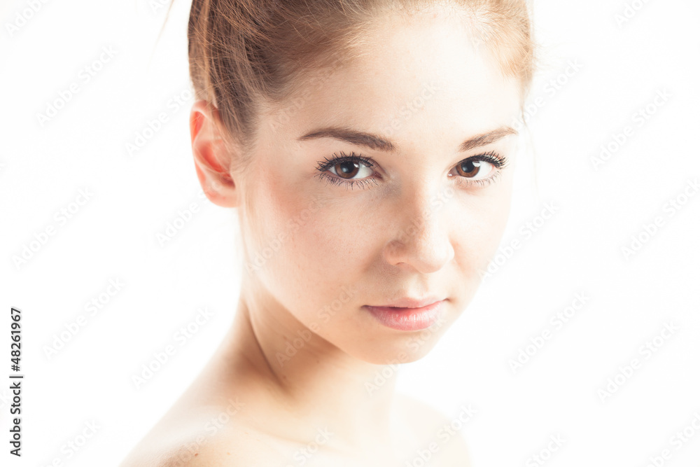 Beautiful Girl Face. Spa Woman. Perfect Skin. Skincare.