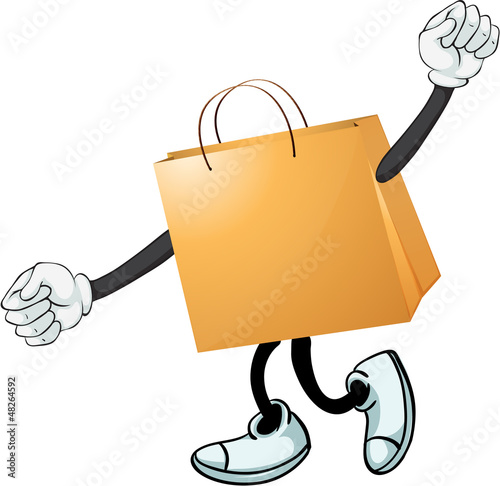 A yellow bag