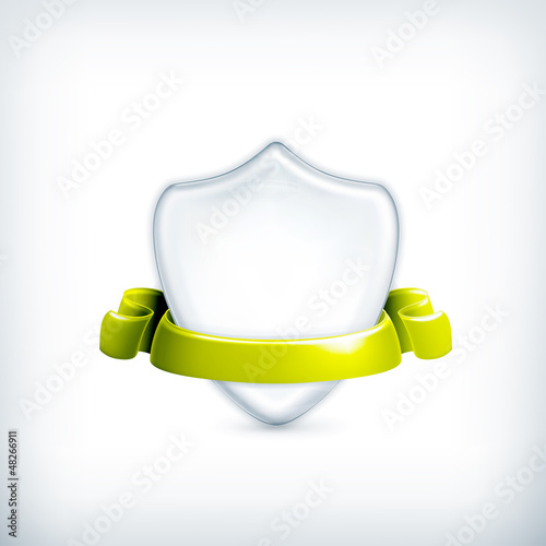 White shield, award