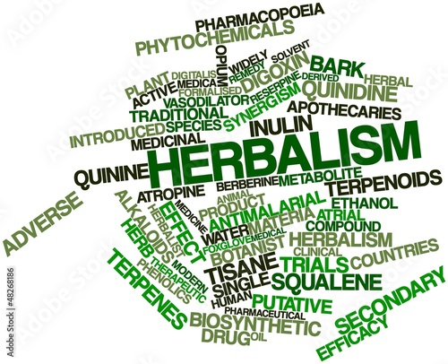 Word cloud for Herbalism photo