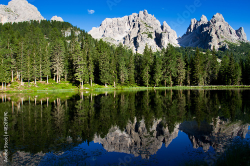 Fototapeta Naklejka Na Ścianę i Meble -  Dolomites Mountains, Unesco natural world heritage in Italy