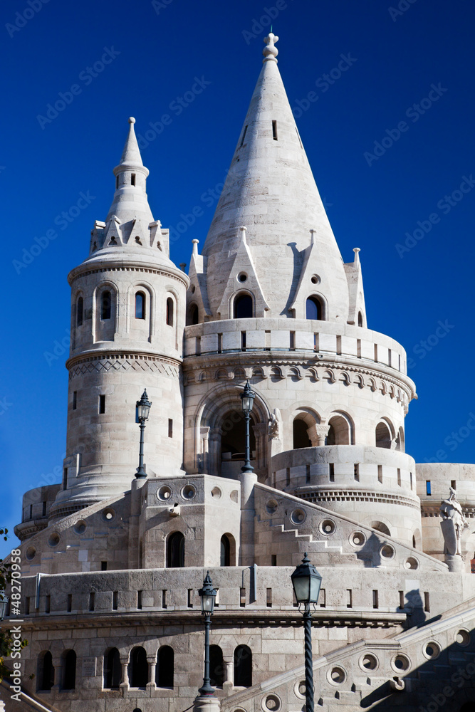 Fisherman's Bastion. Budapest, Hungary Fisherman's Bastion. Budapest, Hungary