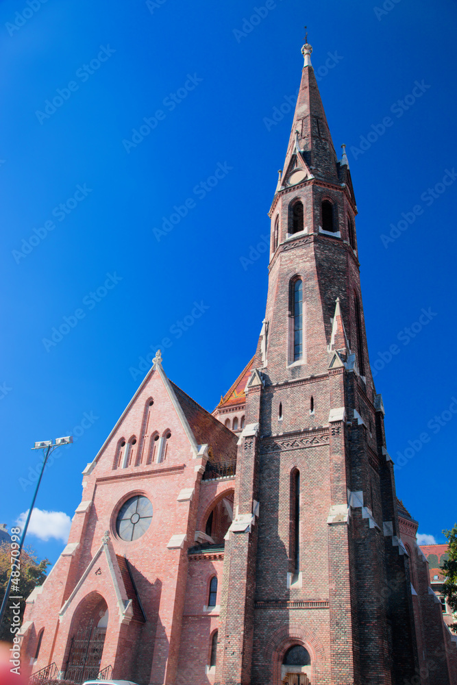 Buda Reformed Church. Budapest, Hungary