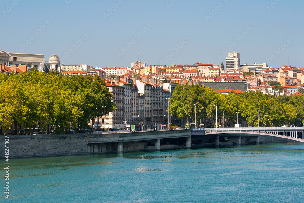 Lyon cityscape. France