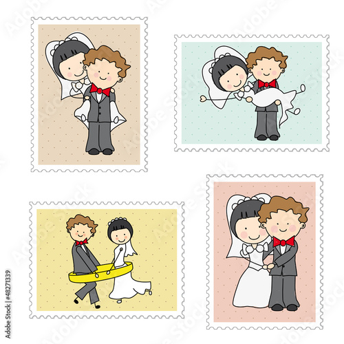 Sellos recien casados