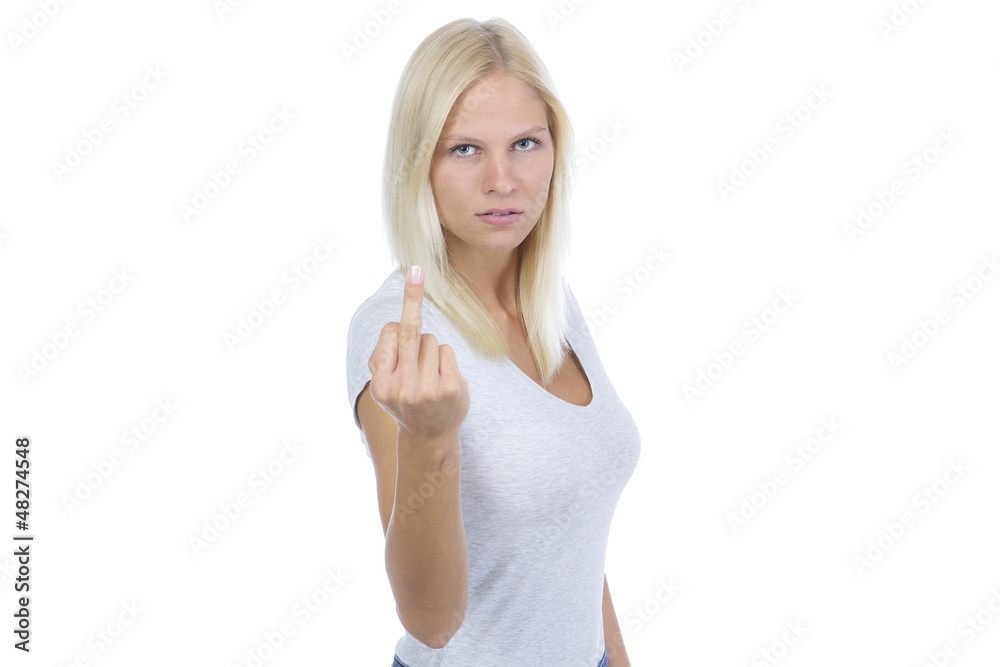 Wer wird denn sofort den Mittelfinge zeigen Wer wird denn sofort den Mittelfinge zeigen