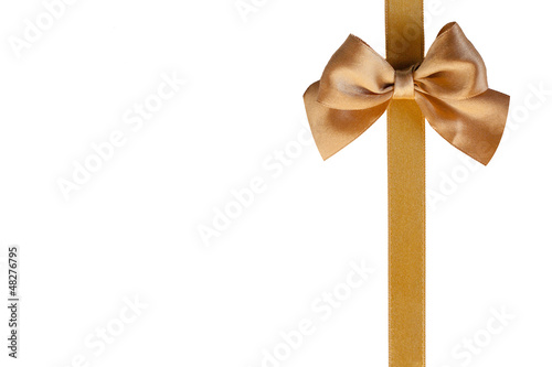 Golden bow