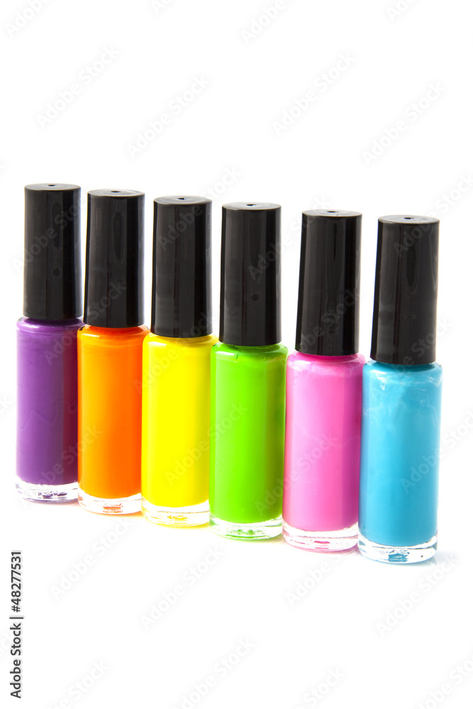 Colorful nailpolish Colorful nailpolish
