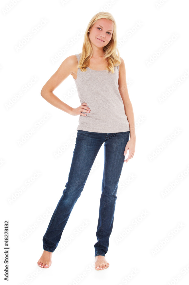 Attraktive junge Frau Attraktive junge Frau