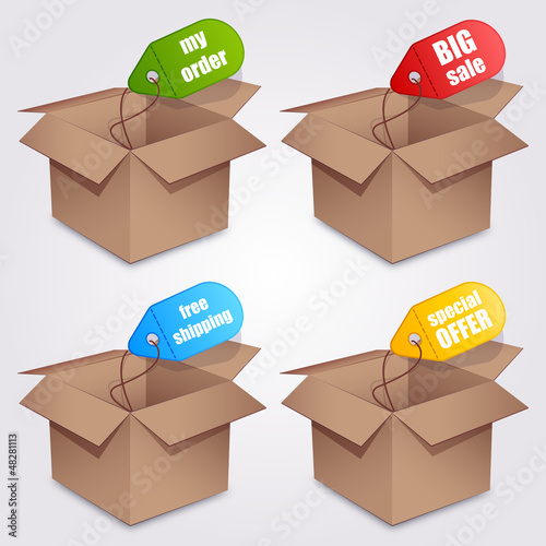 Sales boxes