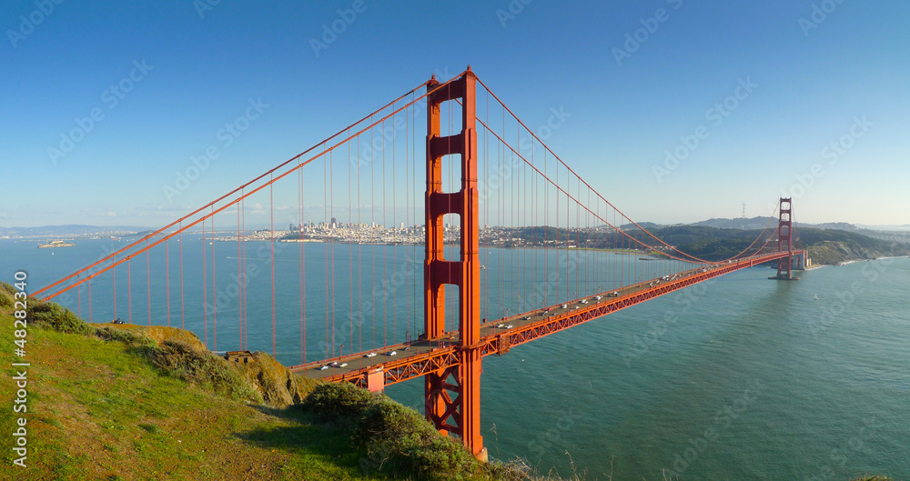 San Francisco Golden Gate Bridge Panoramic