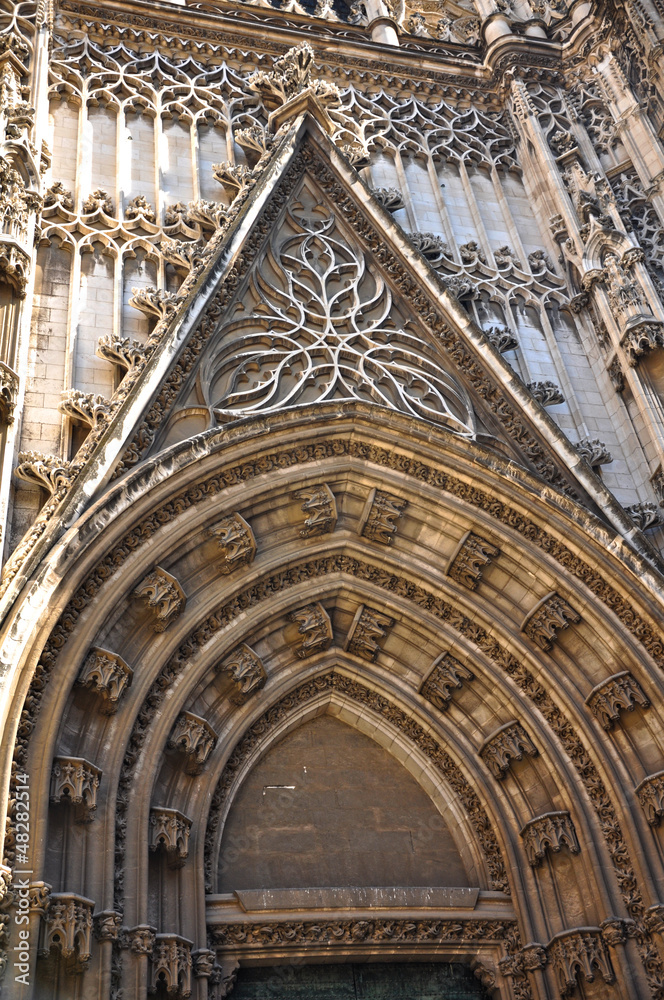 Portada del Príncipe o de San Cristóbal, catedral de Sevilla