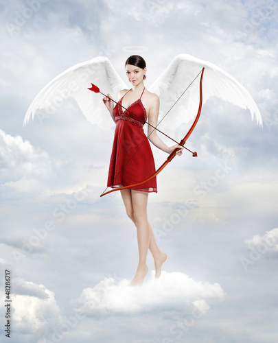 Photos Cupid in clouds