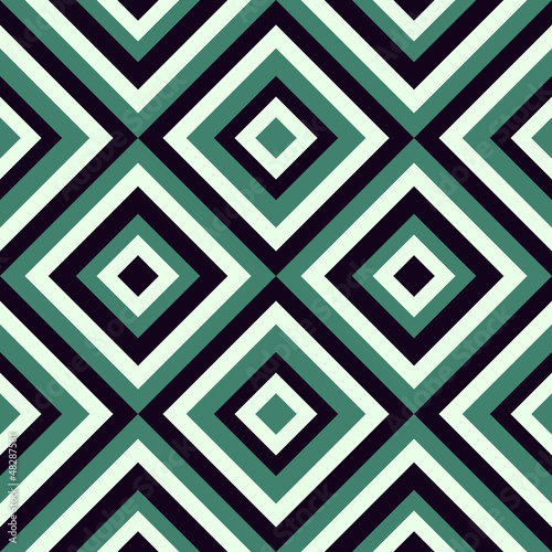 Fashion pattern in viridian color